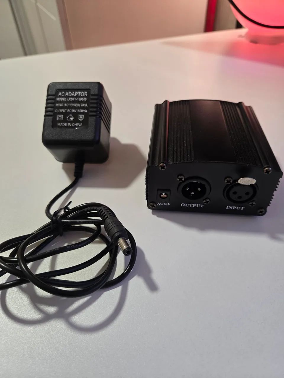 Phantom Power 48v p/ microfone - Foto 2