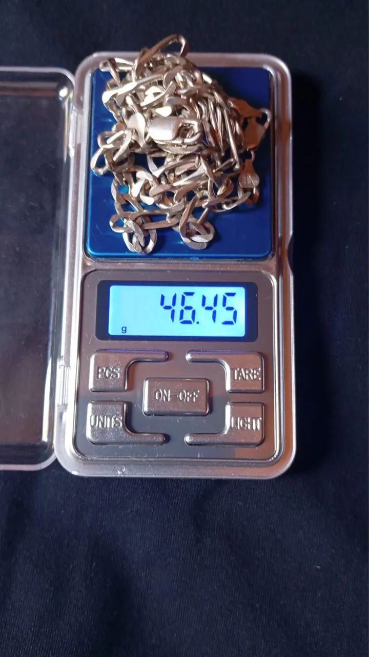 Kit corrente e pulseira de prata  - Foto 5