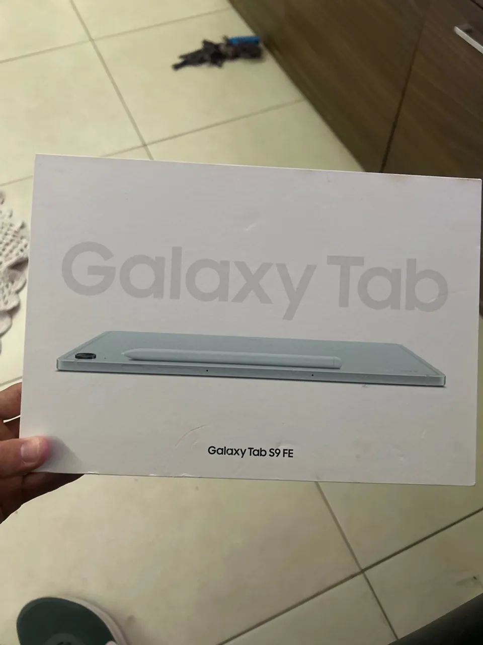 Tablet Samsung Tab S9 FE 128GB pouco usado com - Foto 5