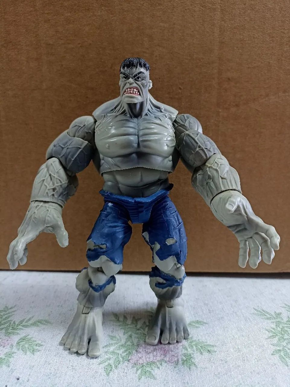 Figura Marvel Legends Hulk Cinza Raro!