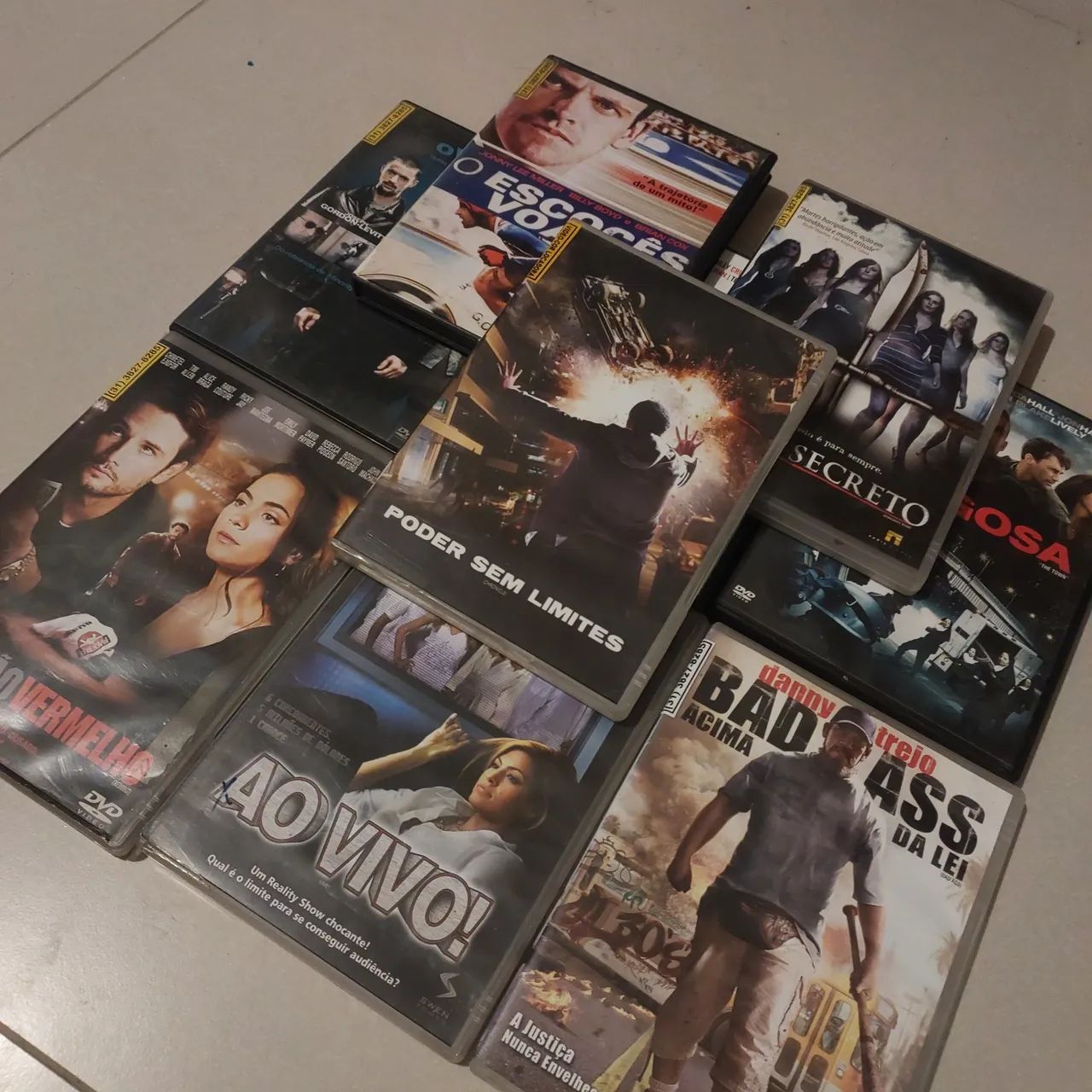 Lote 9 DVDs 55 reais ou 10 cada - Foto 4