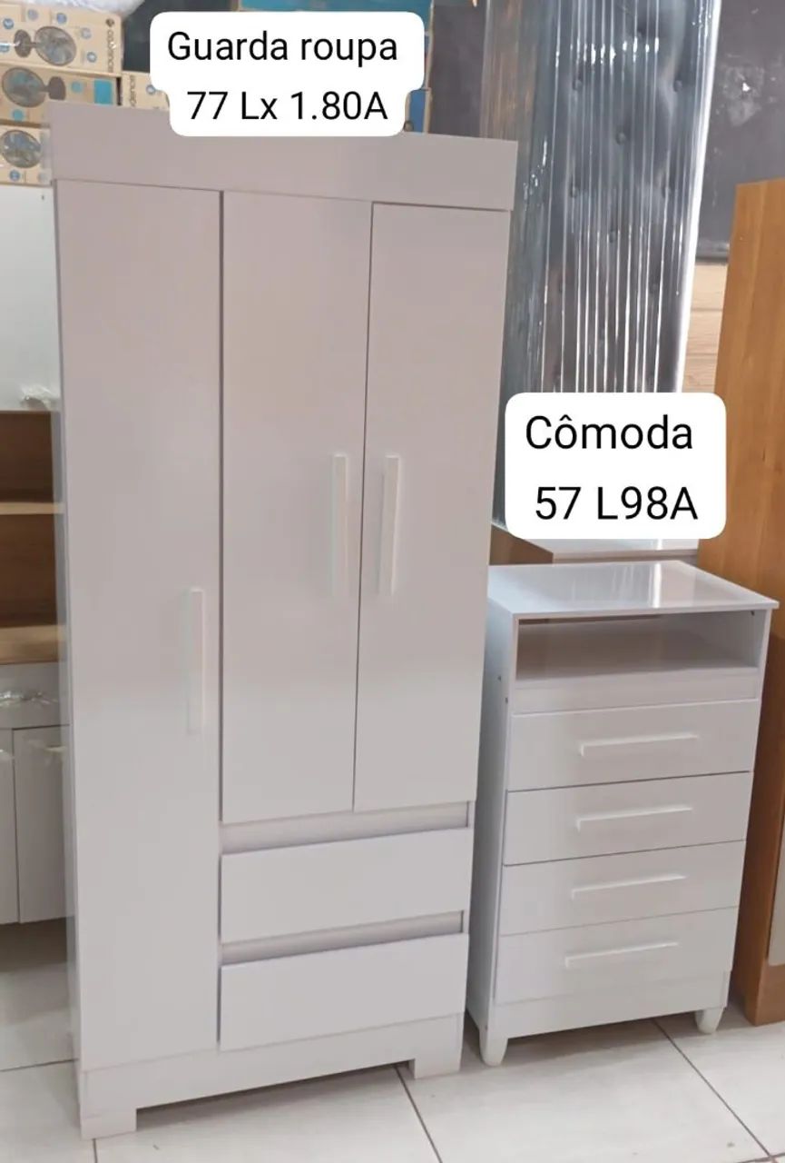 Cômoda e guarda roupa 