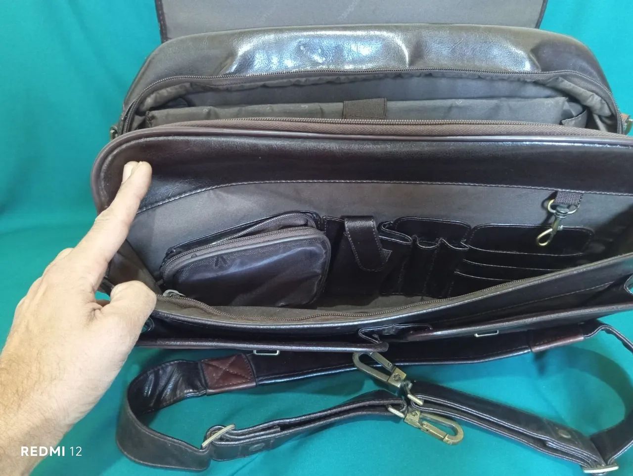 Pasta executiva samsonite marrom  - Foto 3