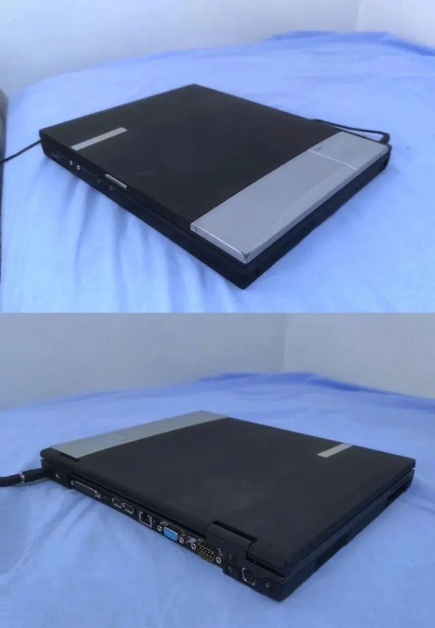 Notebook Antigo Compaq N610c WinXP Radeon 7500, perfeito para games retro - Foto 4