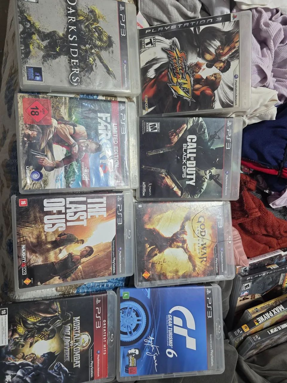 Comboio 10 jogos ps3