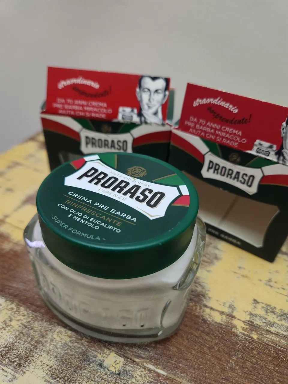 Pré-barba Proraso peles normais