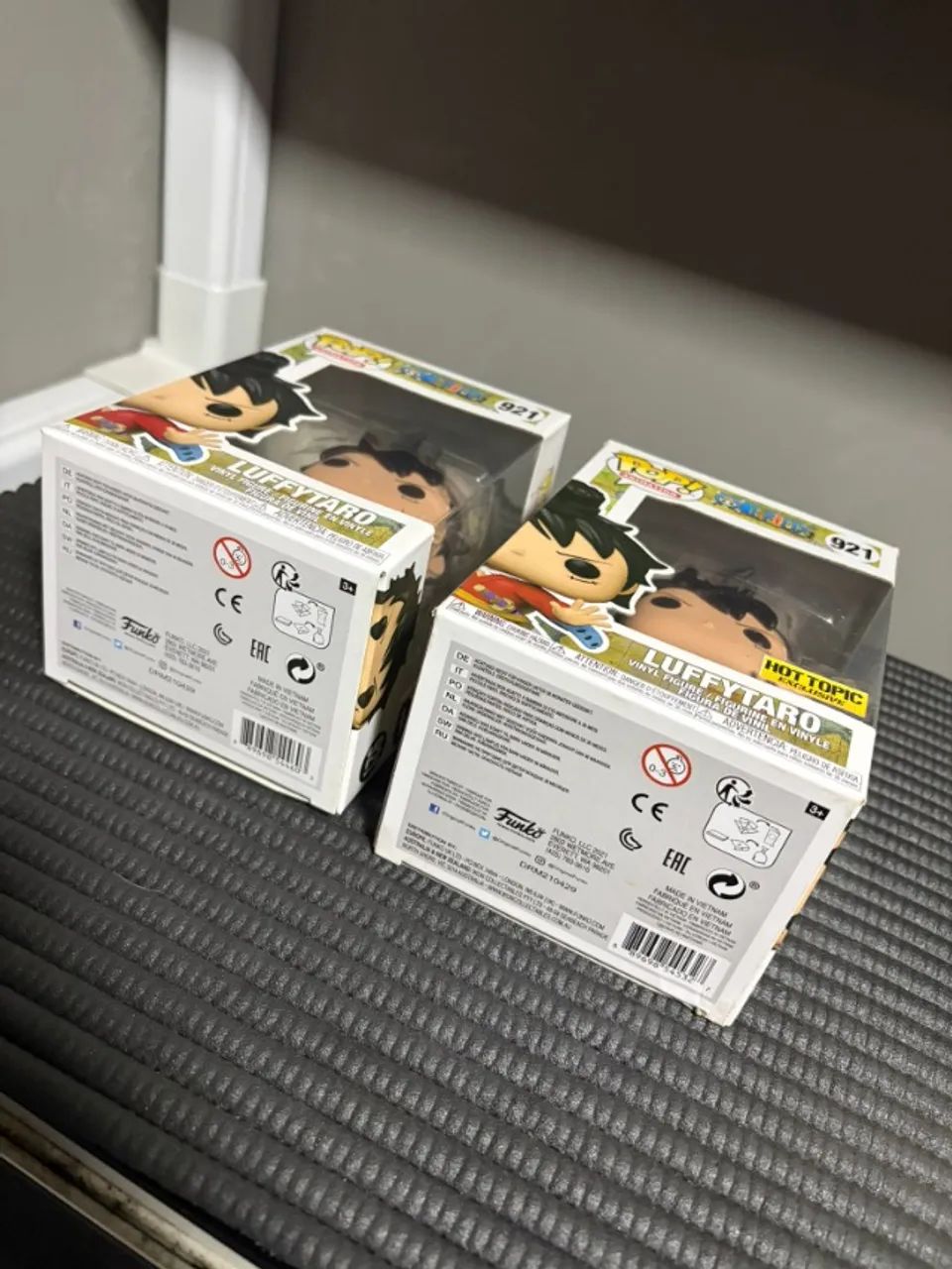 Dupla Funko Pop Luffytaro - Regular + Metalico - One piece Luffy - Foto 4