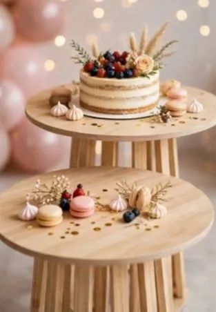 Mesas rústicas e decorativas para eventos e festas - Foto 2