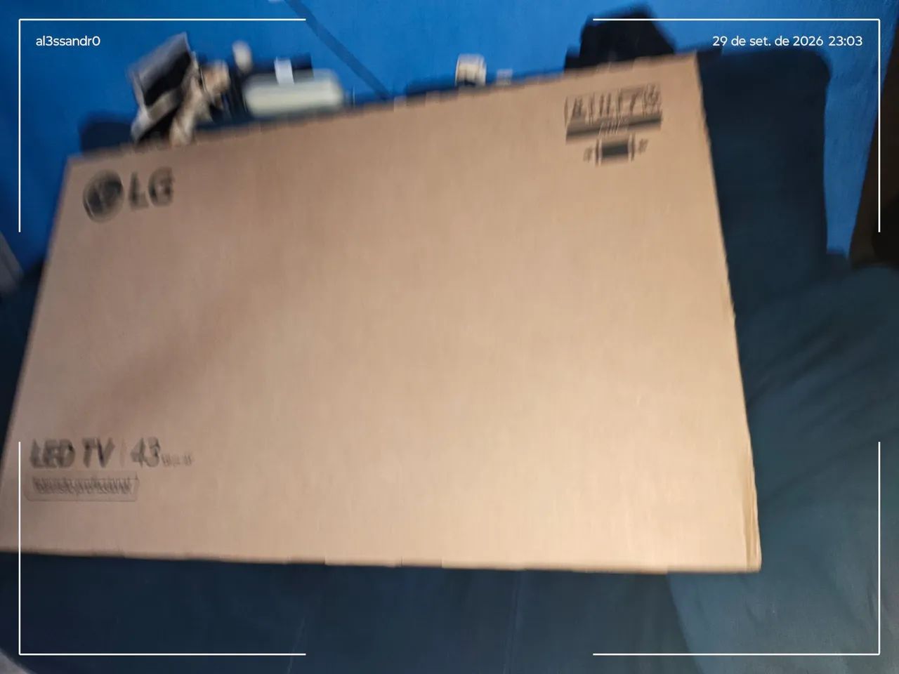 Televisão nova na caixa 43 pol LED 4K, com thinQ AI, Google assistence e Amazon alexa - Foto 3
