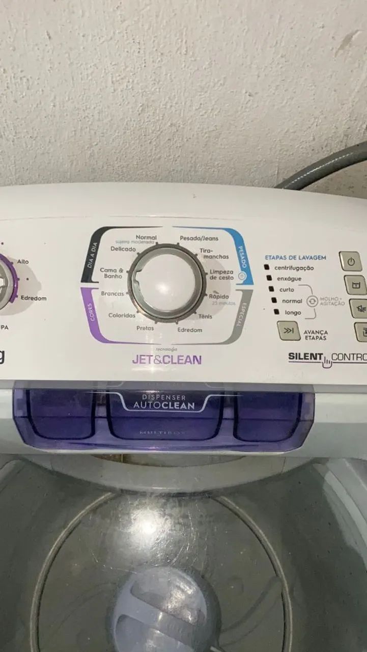 MÁQUINA DE LAVAR ELETROLUX 16 KILOS (JET & CLEAN) SILENT CONTROL - Foto 2