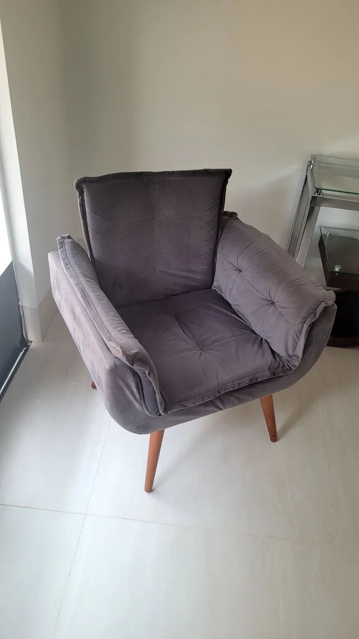 Poltronas Cinza. - Foto 4