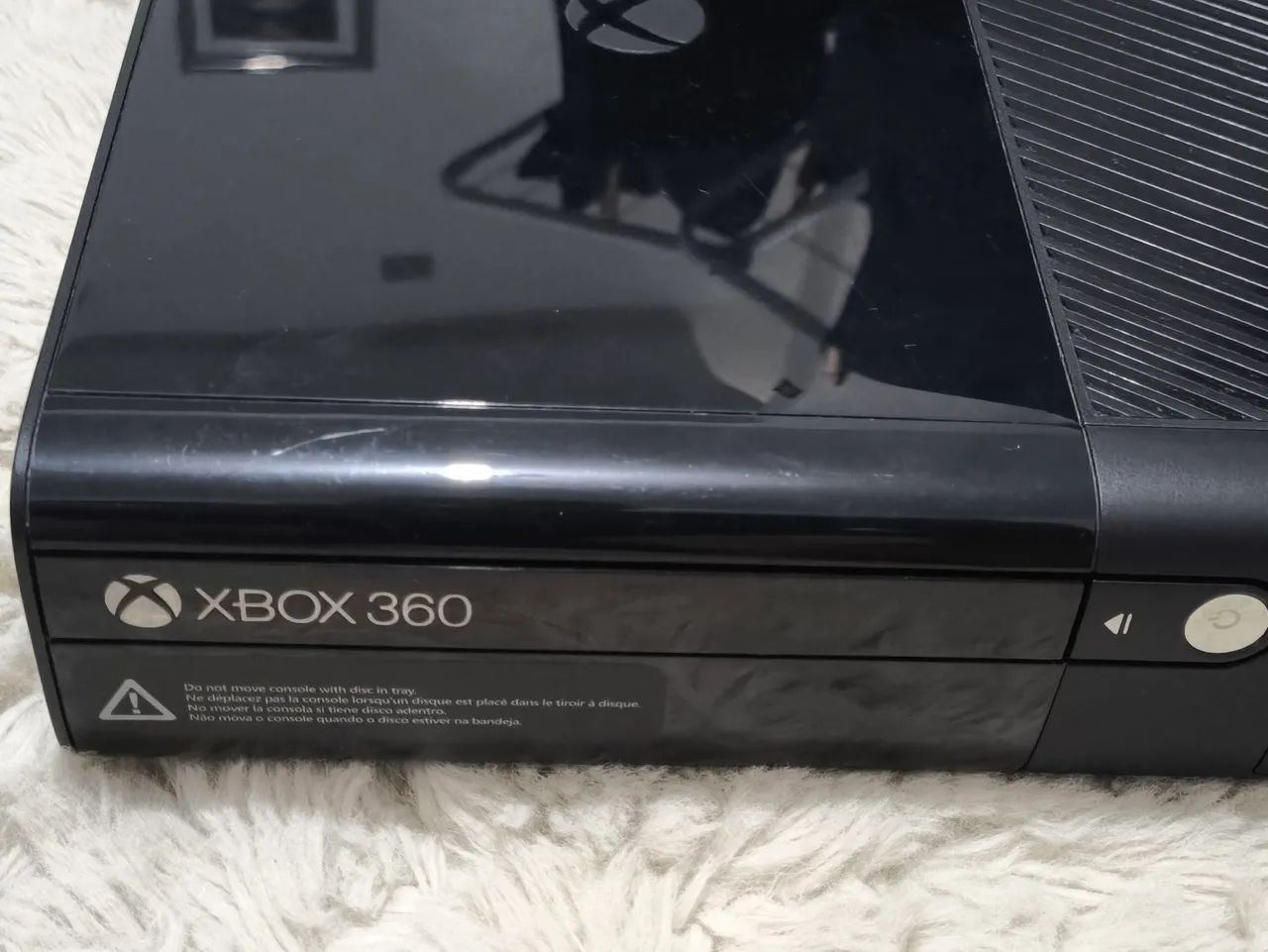 Console Xbox 360 E (Super Slim), sensor Kinect e fonte de alimentação original. - Foto 4