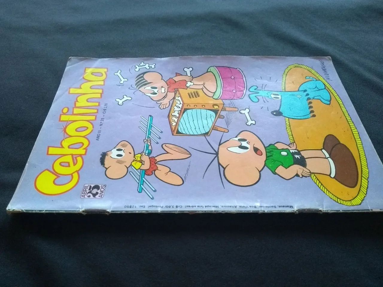 Cebolinha - Número 25 - Editora Abril ( 1975 ) - Foto 2