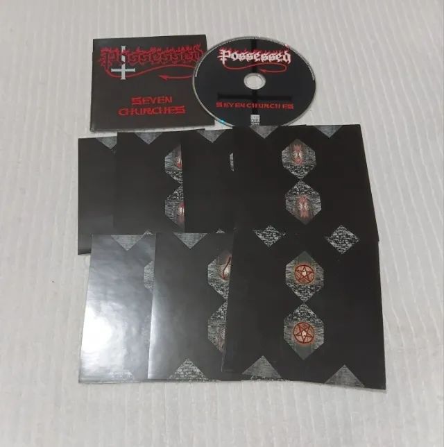 Possessed - Seven Churches - Cd Digipack Europeu Limitado - CDs