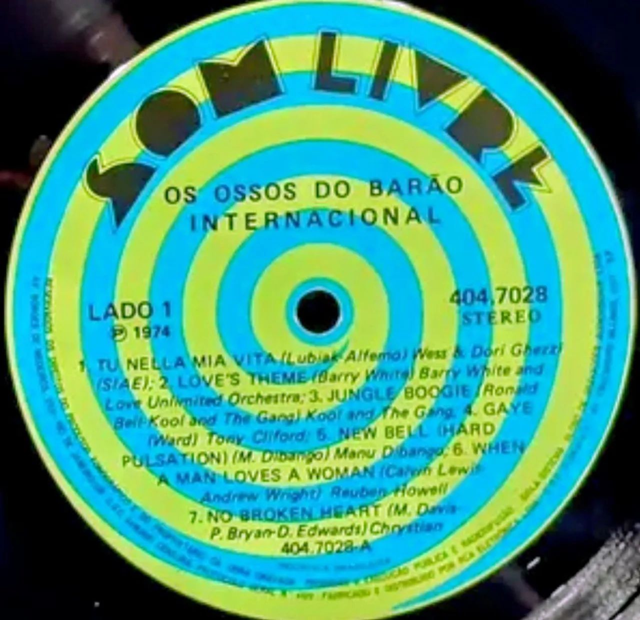 LP Os Ossos do Barão - Trilha Sonora Internacional - Foto 3