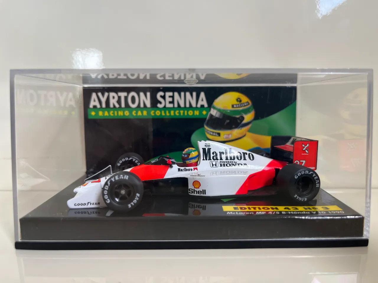 Ayrton Senna F1 Minichamps 1:18 McLaren Honda MP4/7 1992 - Hobbies