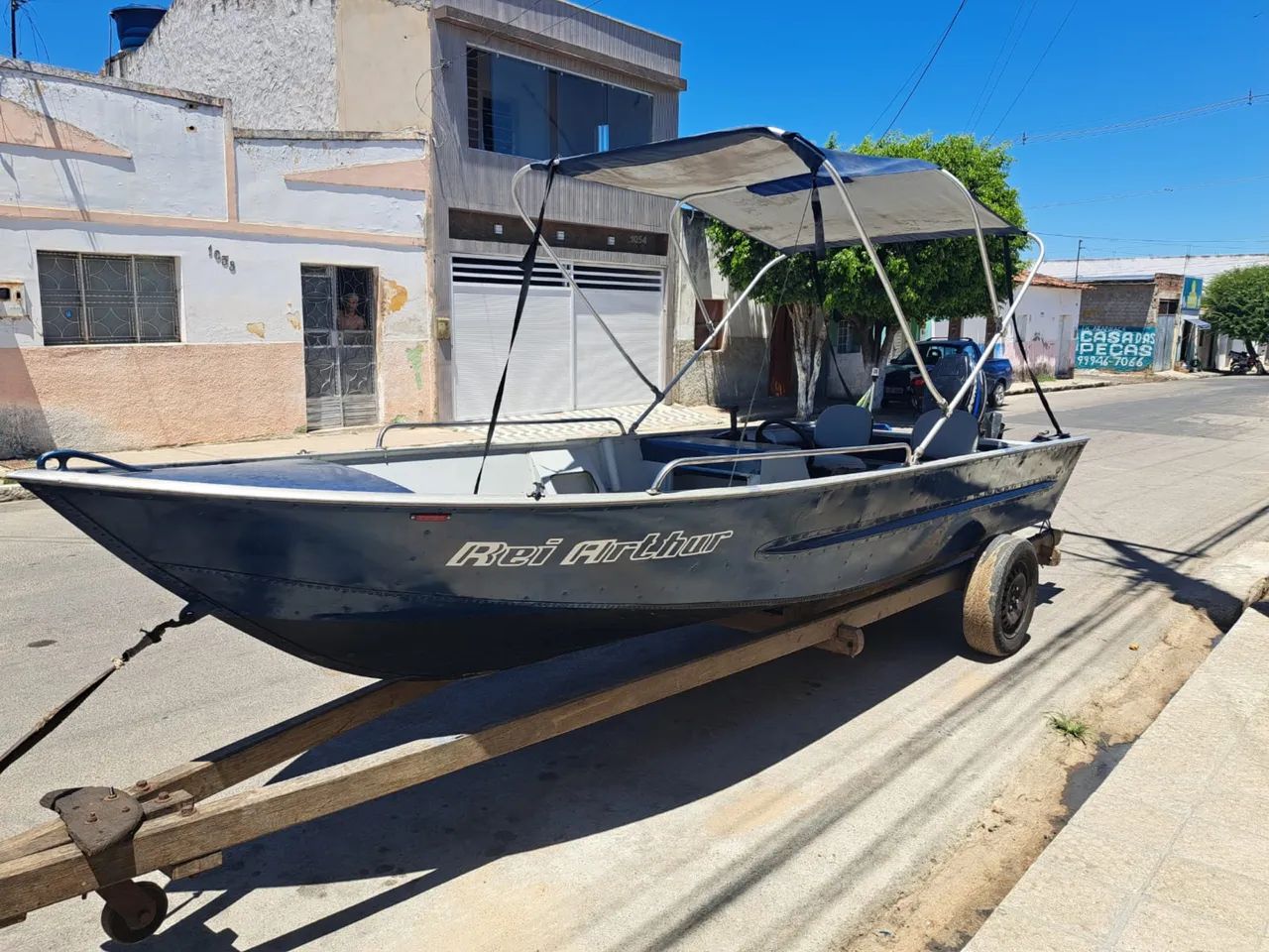 VENDO BARCO DE ALUMÍNIO  - Foto 4