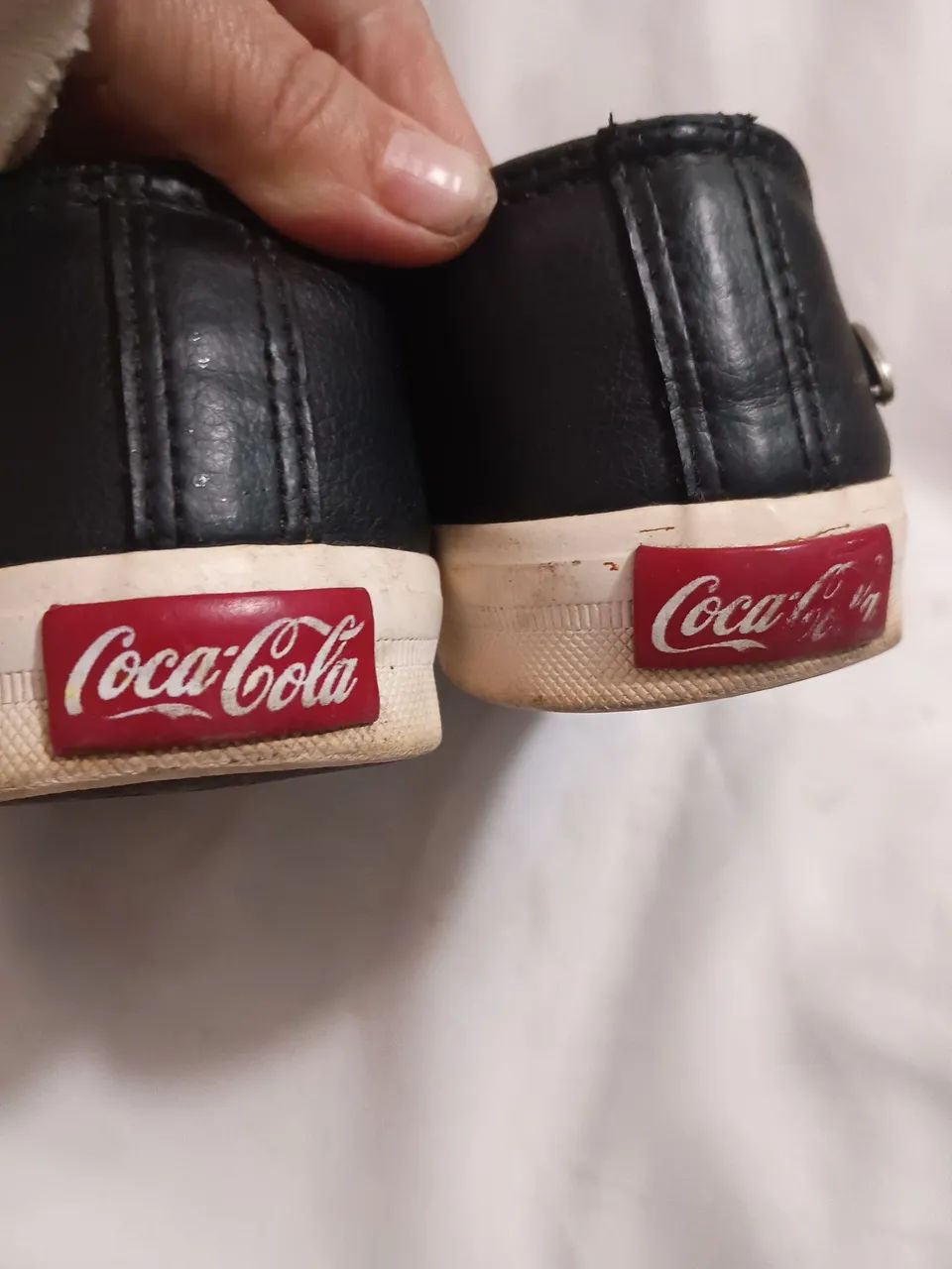 Tênis da COCA COLA ORIGINAL! COURO legítimo! - Foto 5