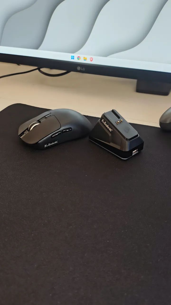 Mouse Gamer sem fio  - Foto 4
