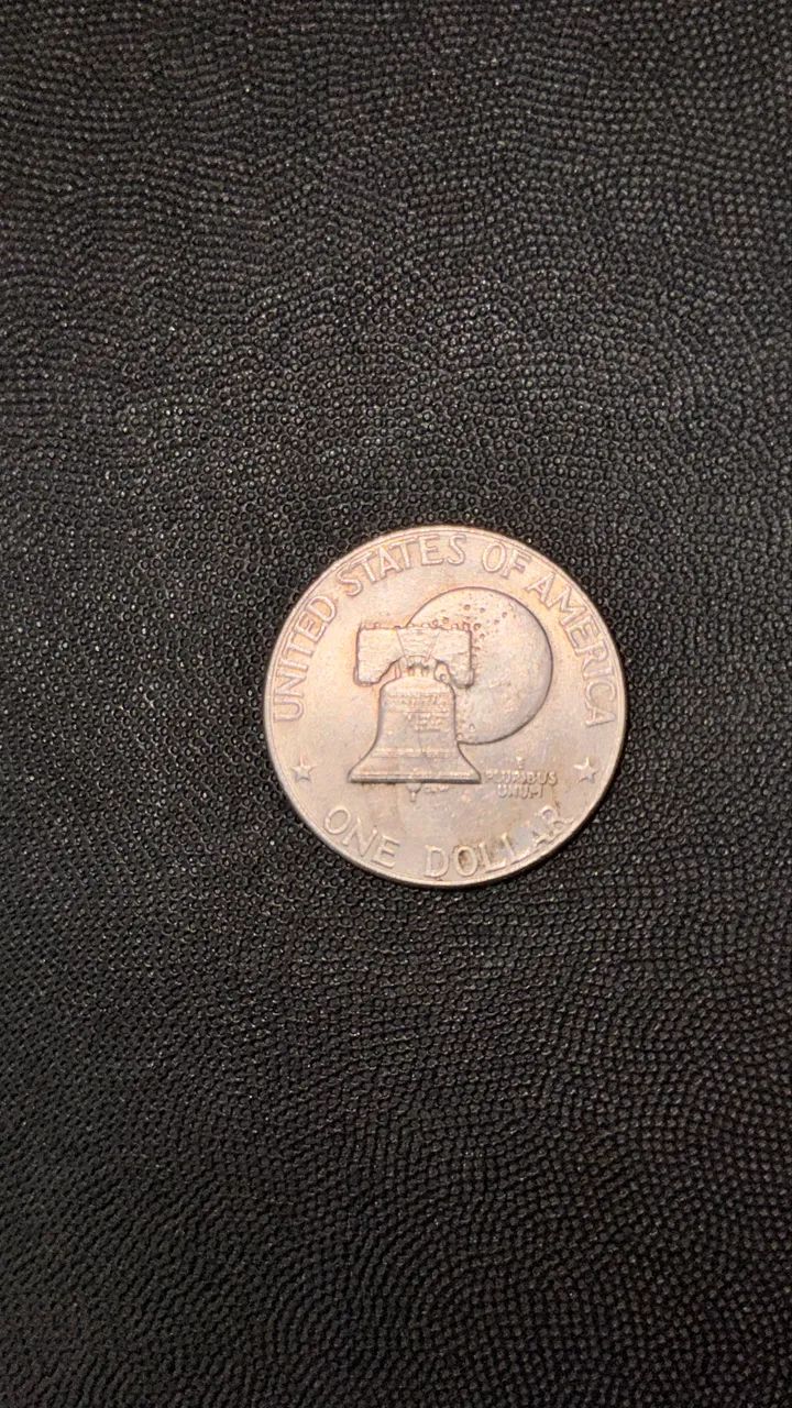 Moeda de 1 dólar tamanho 4cm - Foto 2