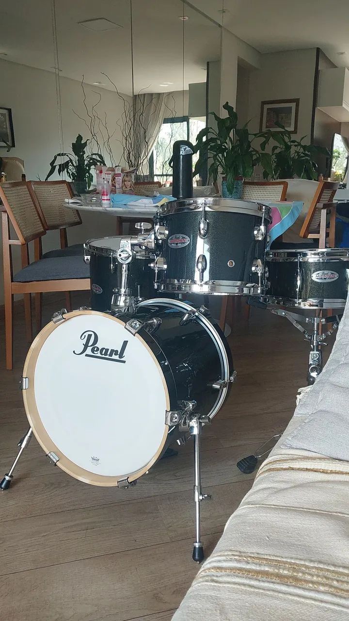 Bateria Pearl midtown shell pack 4 peças 
