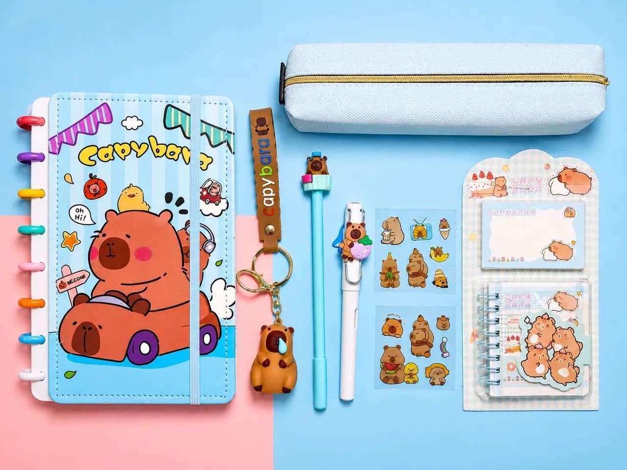 Kit Papelaria Capybara completo - Foto 2