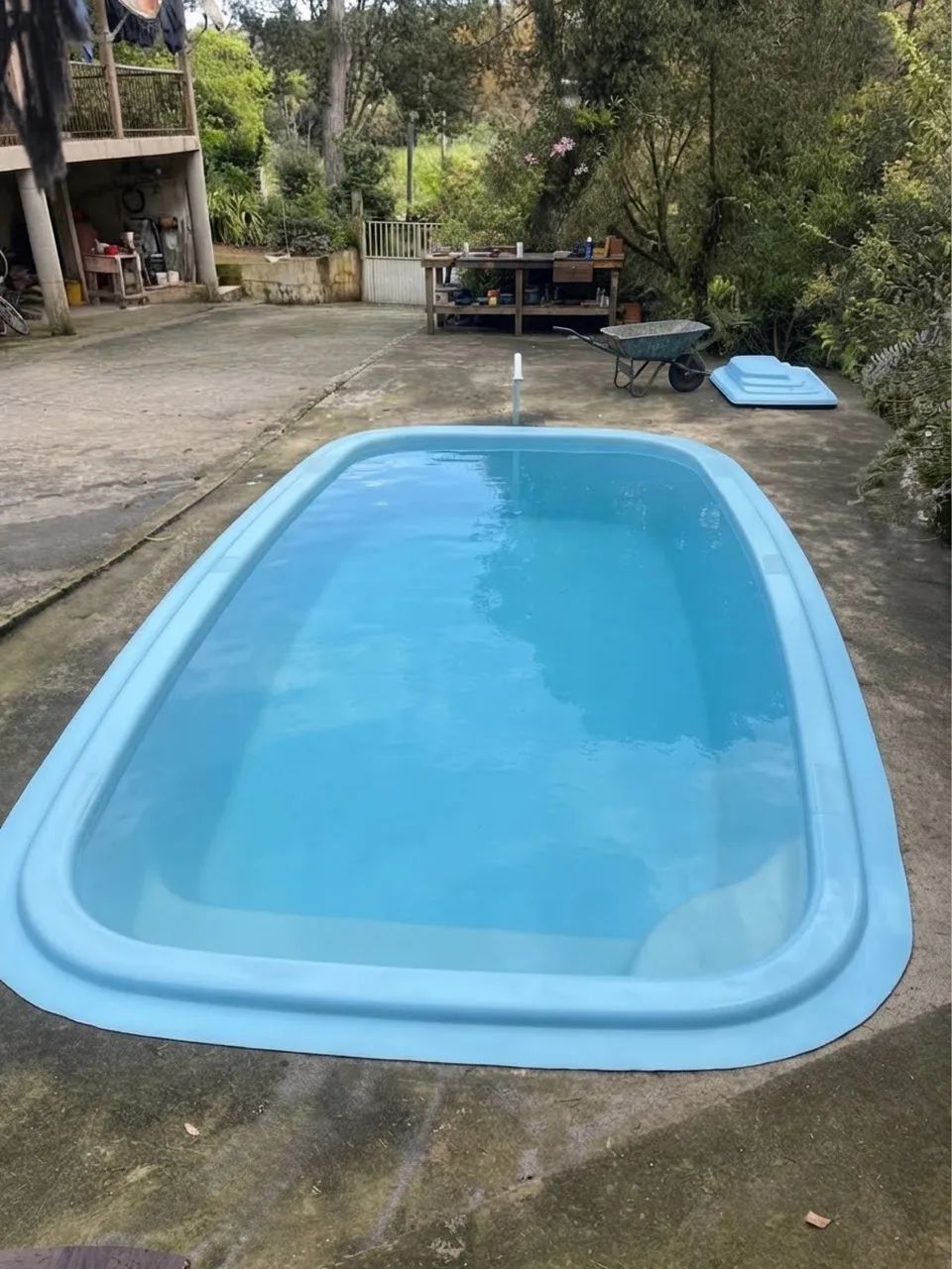 Piscina 5mx3mx 1,3m com motor  - Foto 3