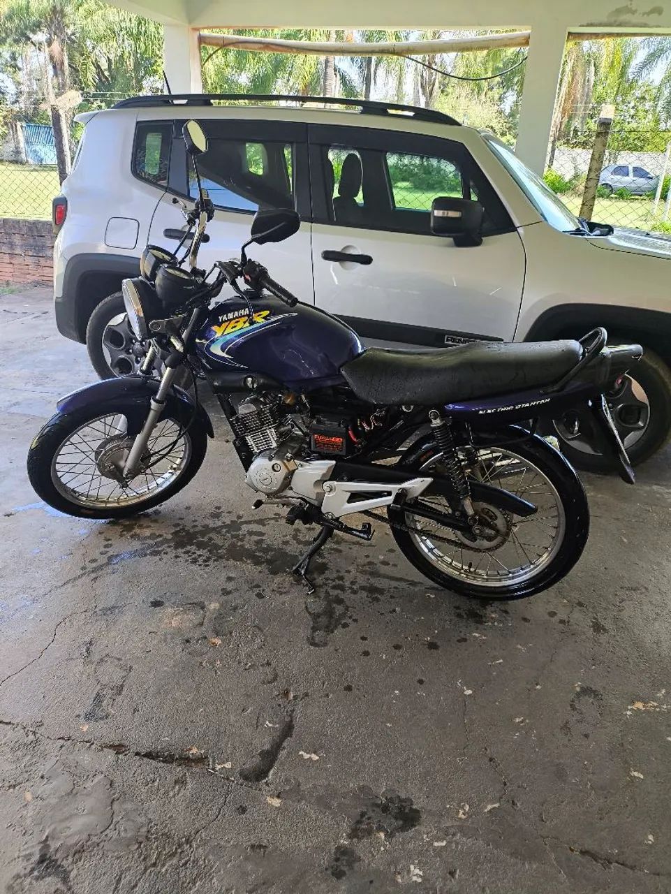 Yamaha YBR 125E 2003 com partida elétrica 