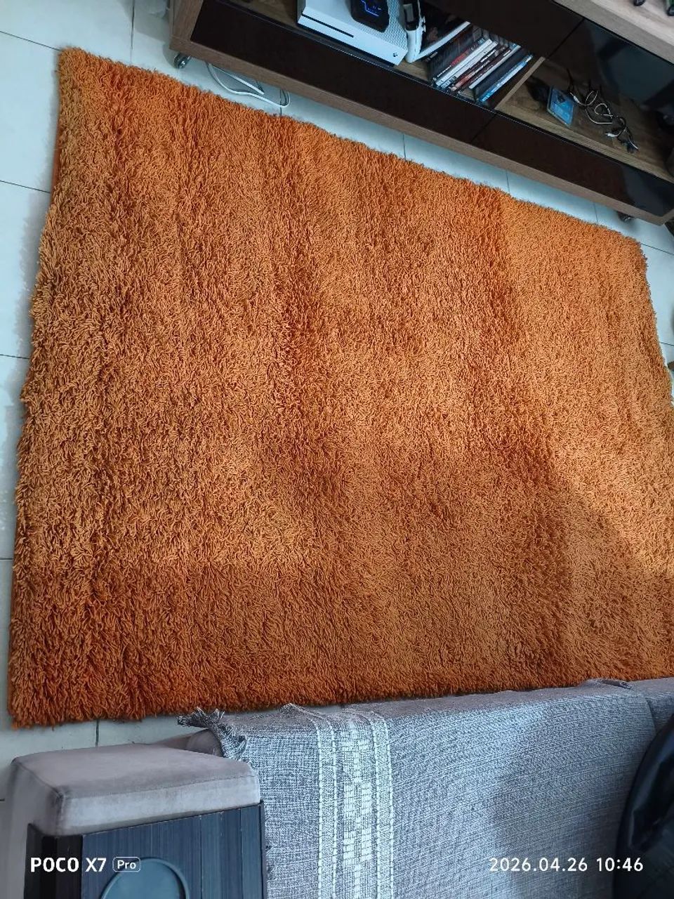 Tapete 2,00 X 1,52m Laranja - Foto 3