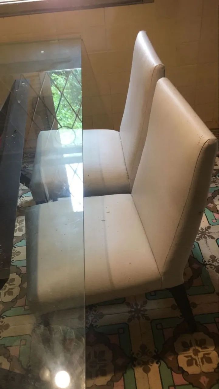 Mesa vidro 4 cadeiras65153861490178121