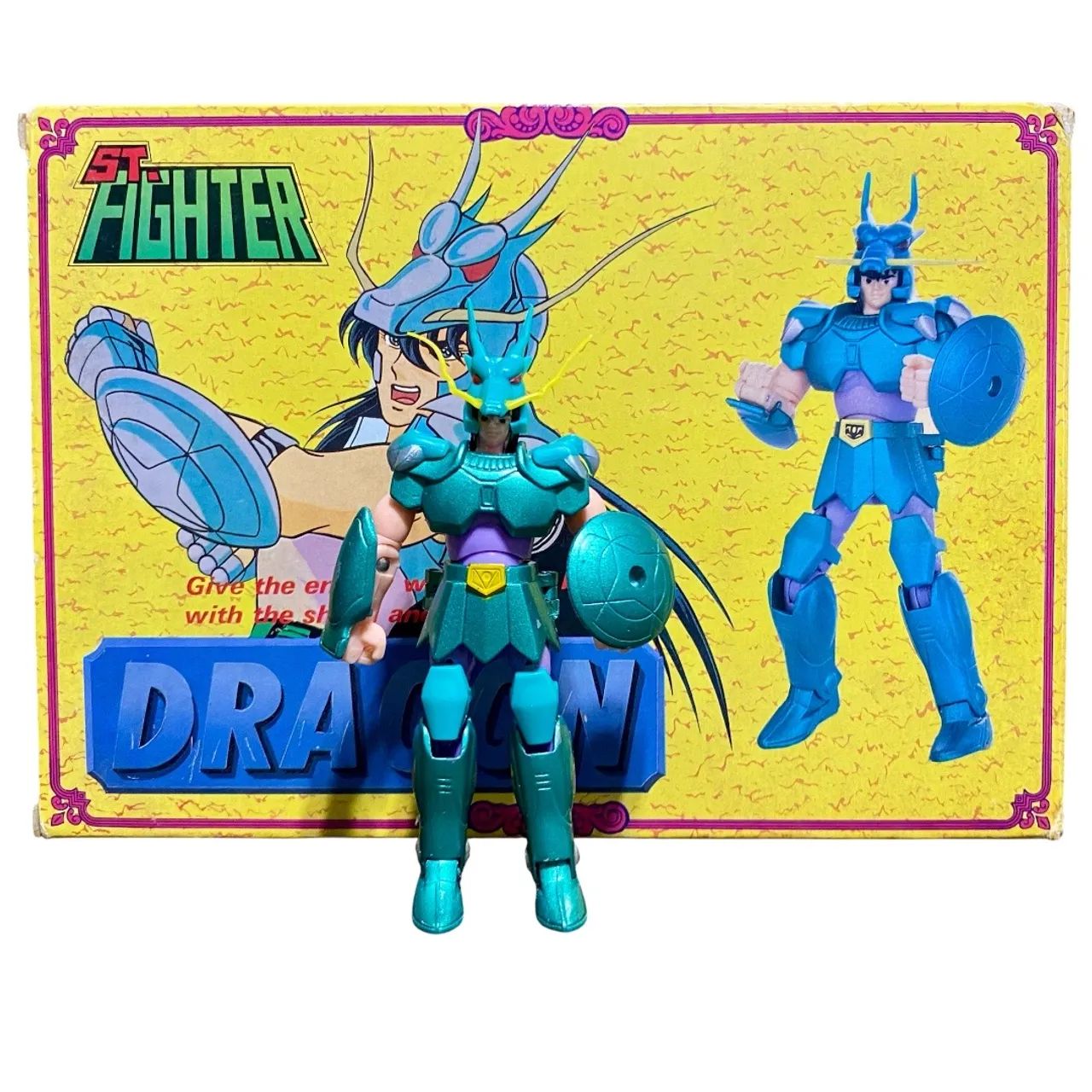 Cavaleiros do Zodíaco - Shiryu de Dragão V1 - St Fighter - Hobbies