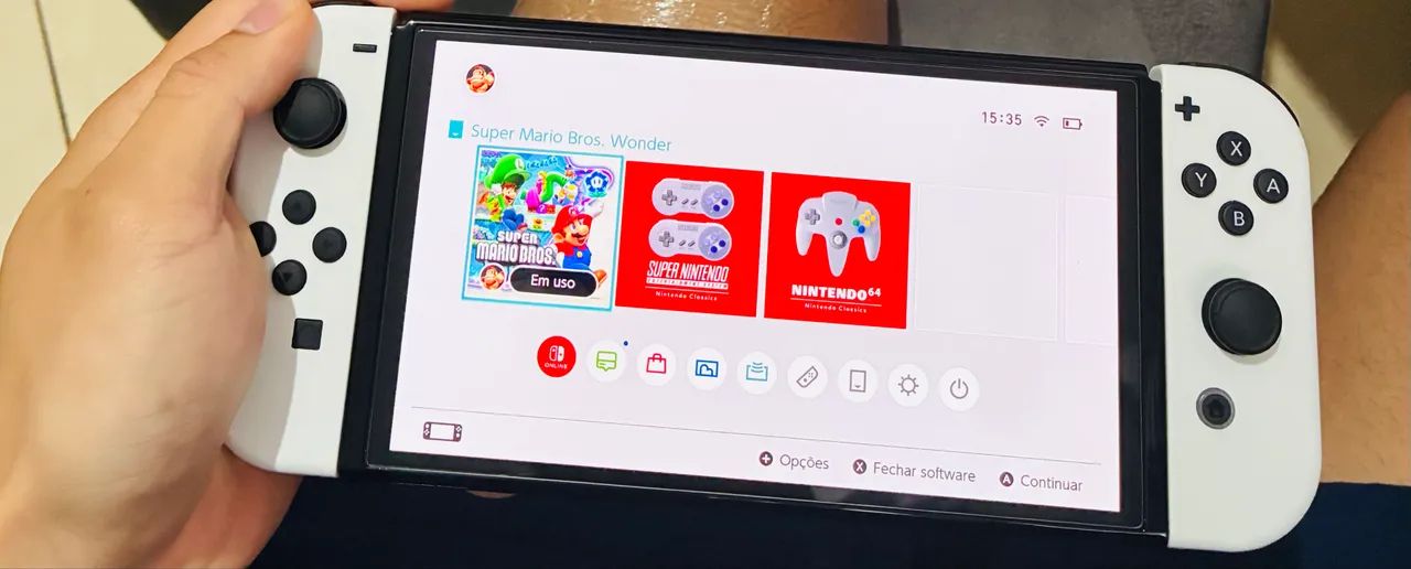 Nintendo Switch Oled - NOVO  - Foto 2