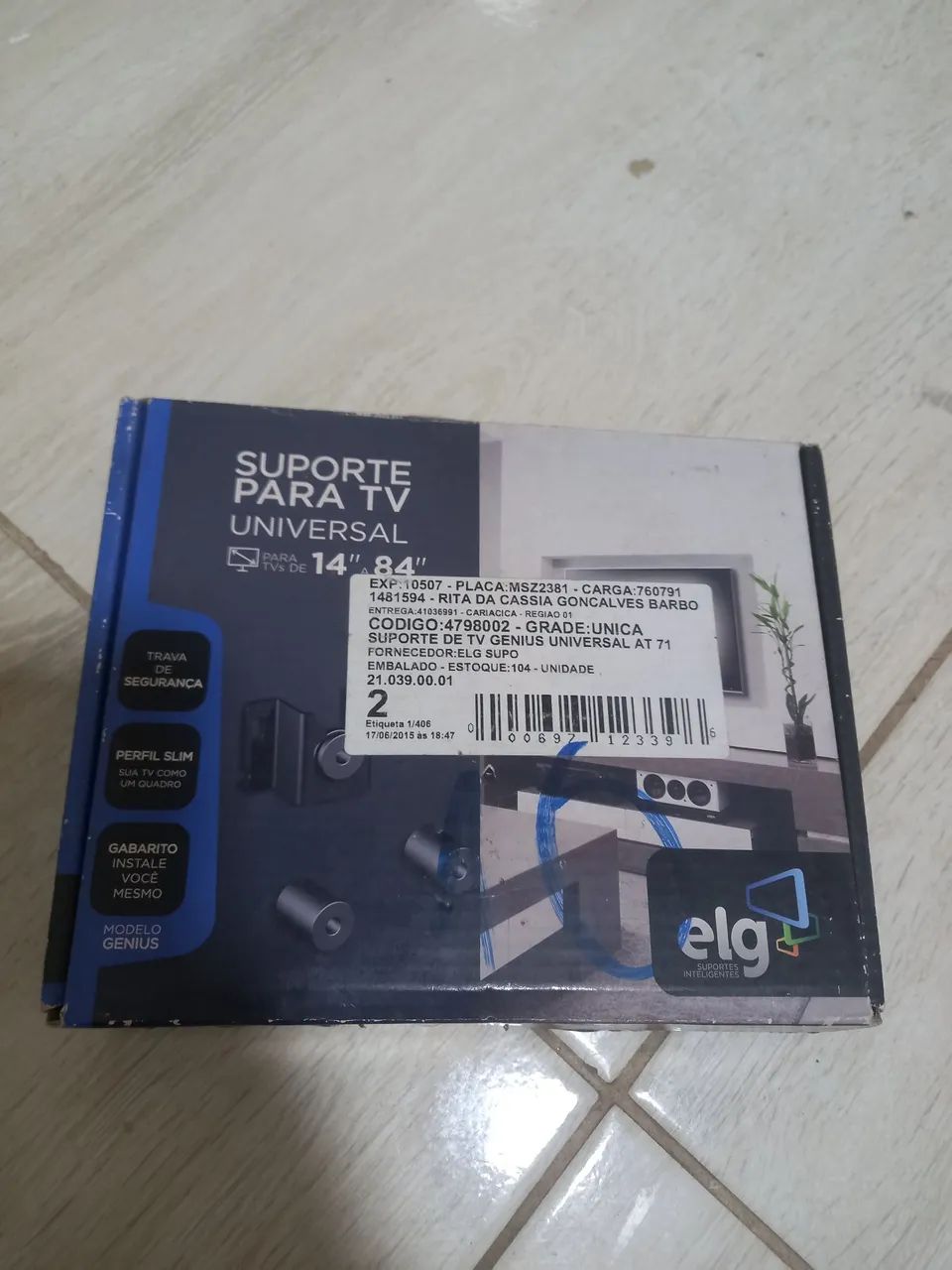 Suporte tv