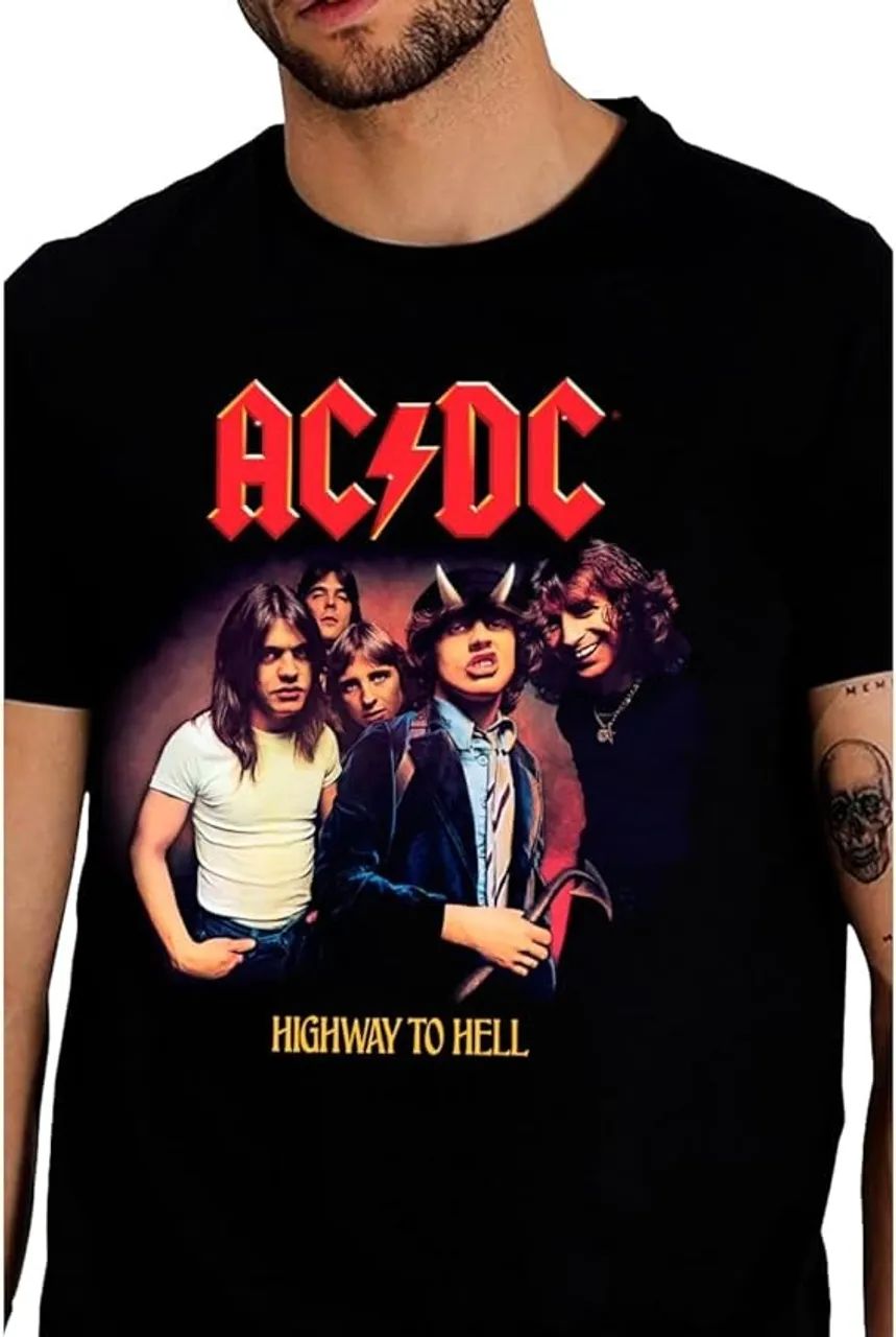 Camiseta AC/DC | NOVA | GG - Foto 2
