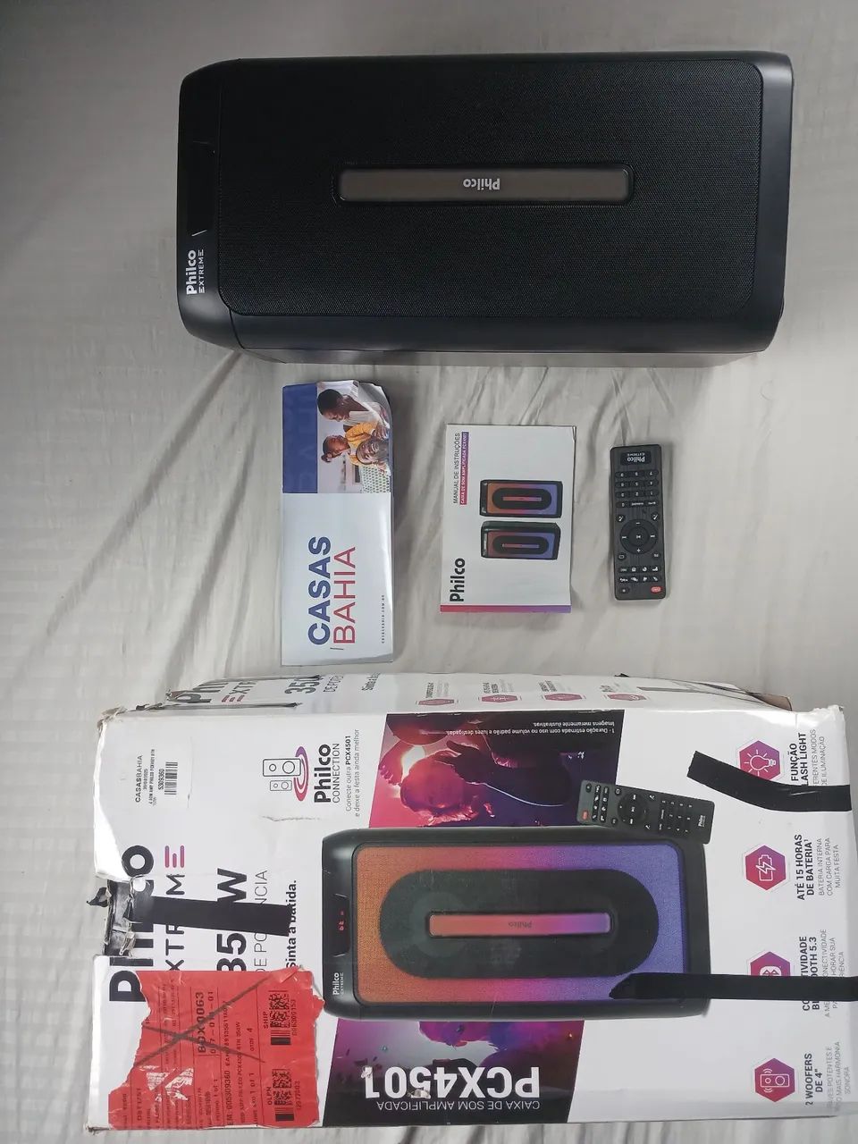 CAIXA DE SOM PHILCO EXTREME PCX4501  - Foto 4