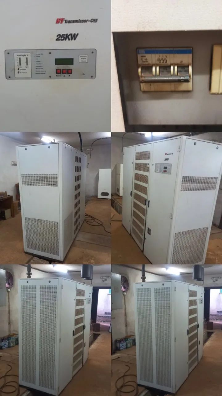 Vendo transmissor de ondas médias AM