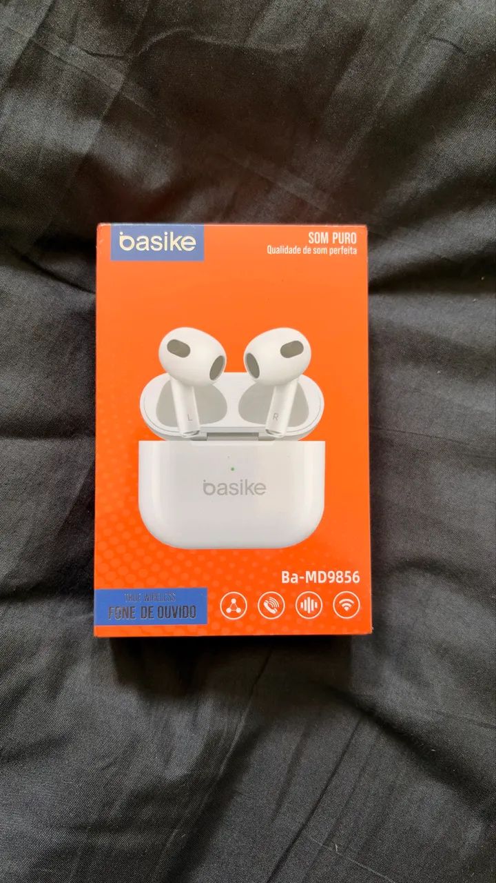 Fone de Ouvido Bluetooth Basike True Wireless