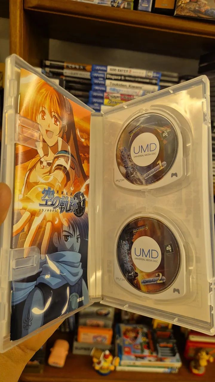 Coleção Legend of Heroes PSP original. 3 jogos completos em