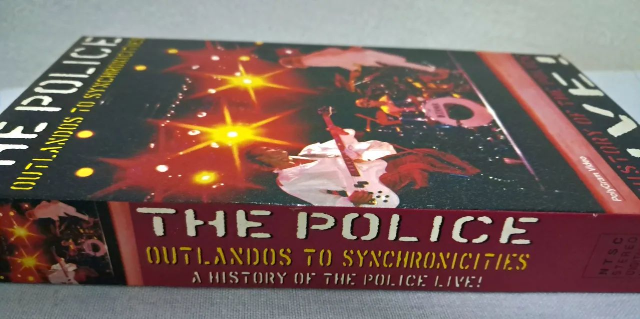 Fita VHS ORIGINAL - The Police: Outlandos to Synchronicity - A