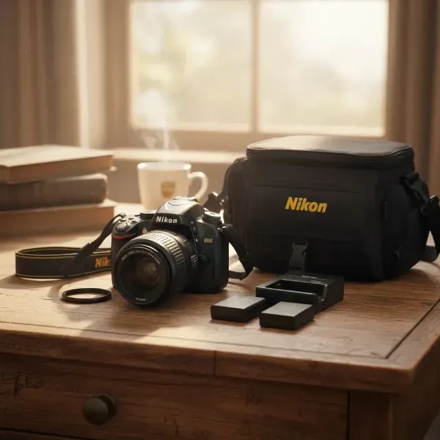 Kit Câmera Digital Nikon D5100 DSLR
