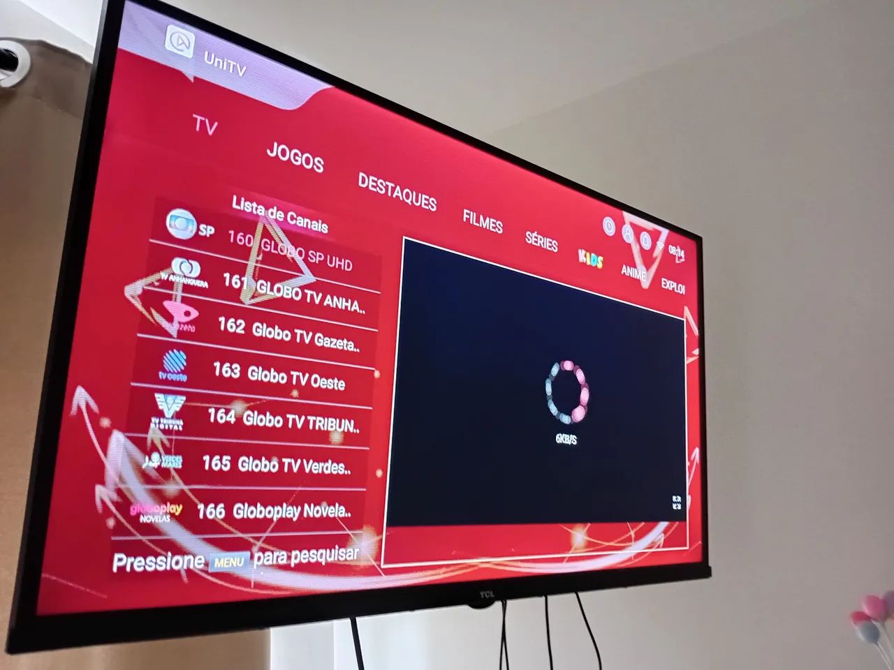 TV TCL 32 Polegadas com defeito