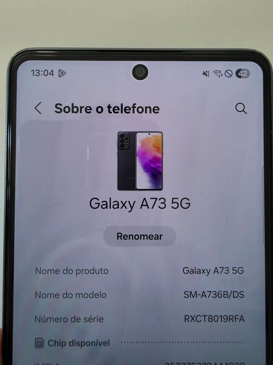 Samsung Galaxy A73 5G 8 Ram e 128 GB  - Foto 4