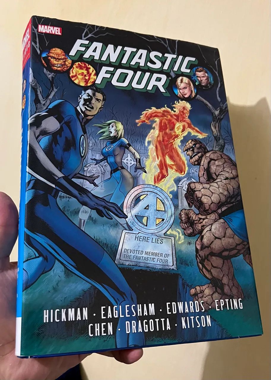 Fantastic Four By Jonathan Hickman Omnibus Vols. 1 E 2 - Foto 3