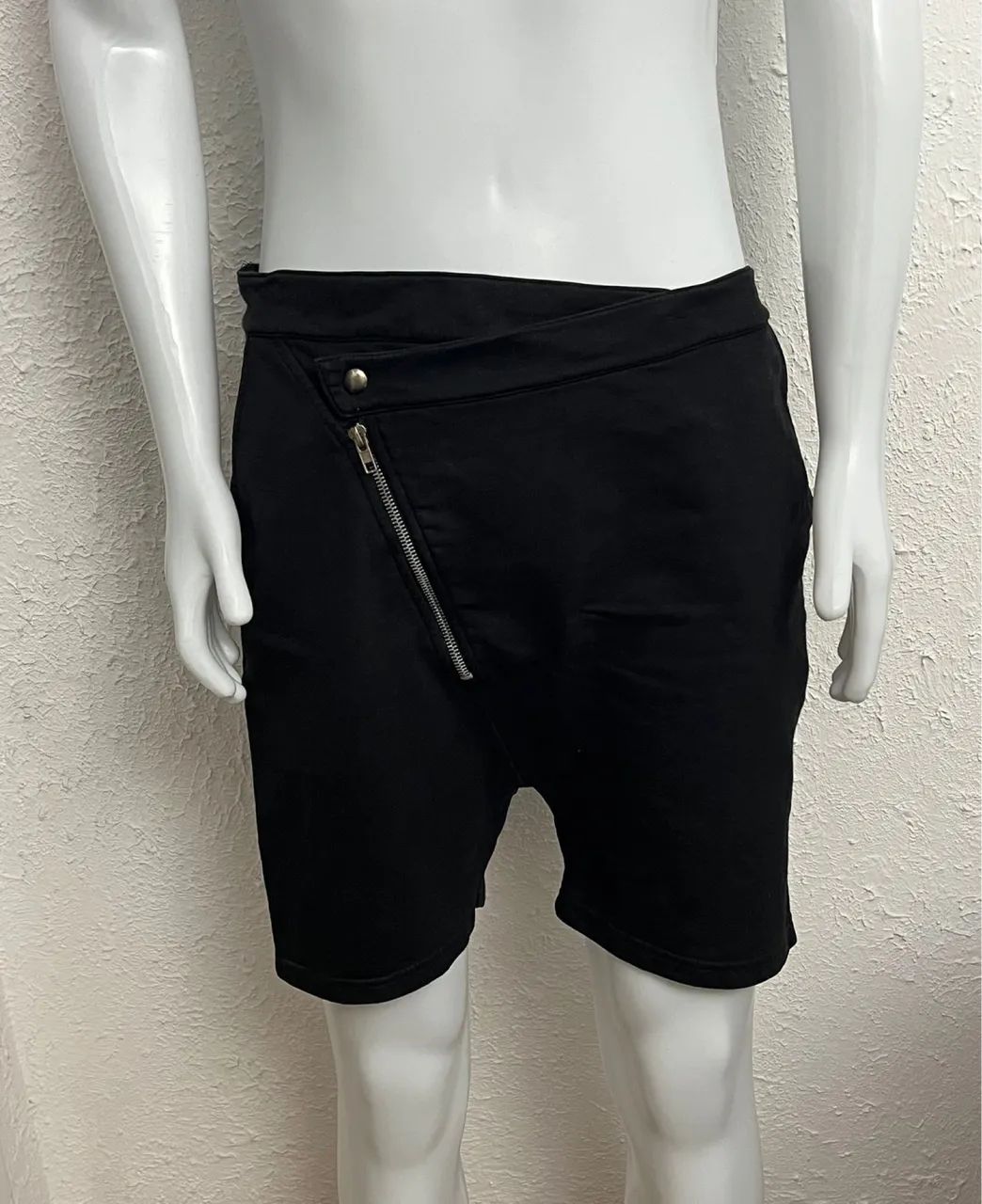Bermuda Zara Man Tamanho G Preto Bom Estado