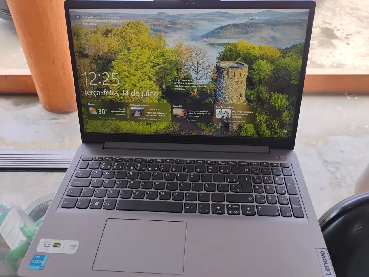 Notebook Lenovo i3 11 geração com ssd m2