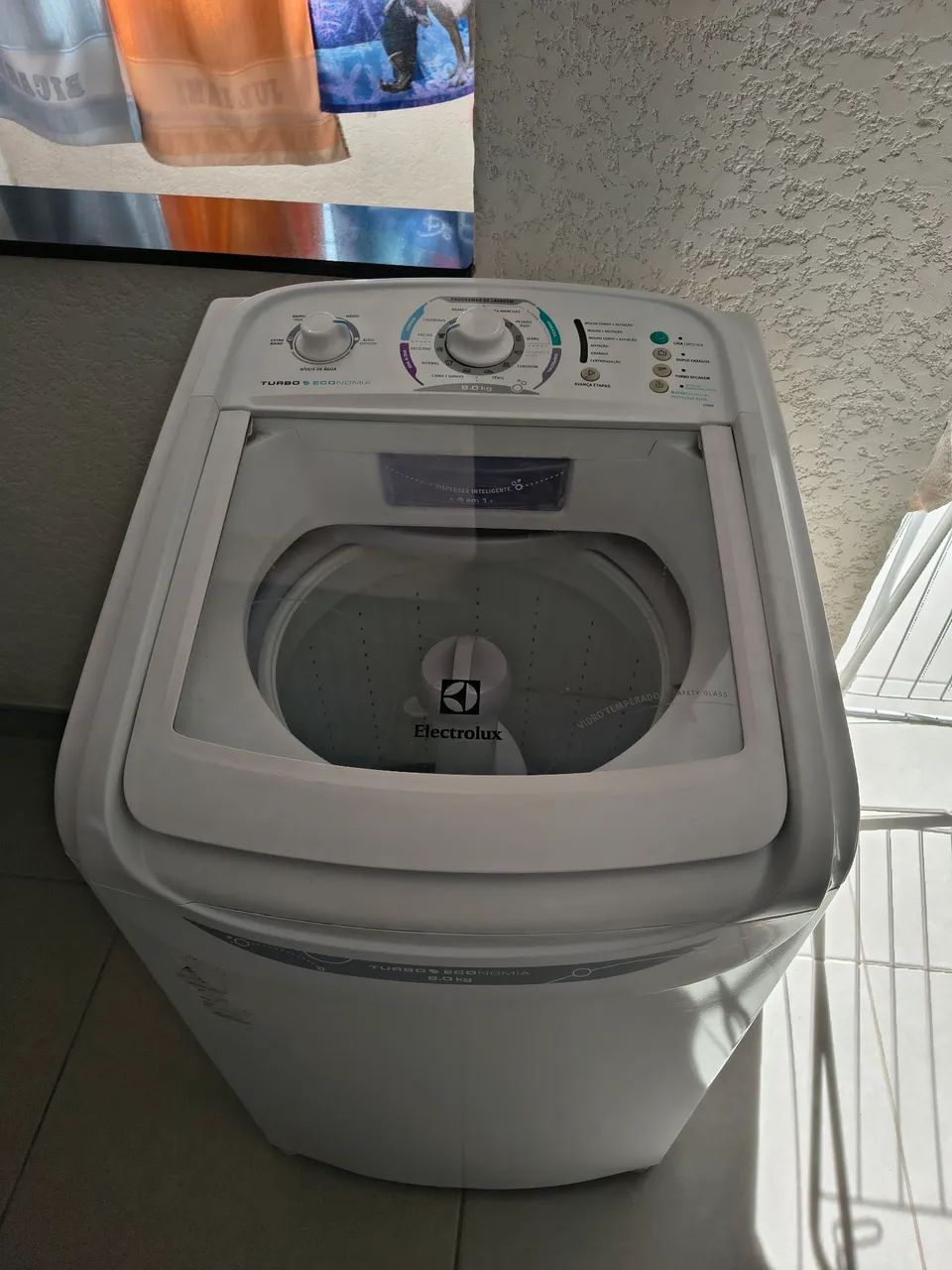Máquina lavar roupas