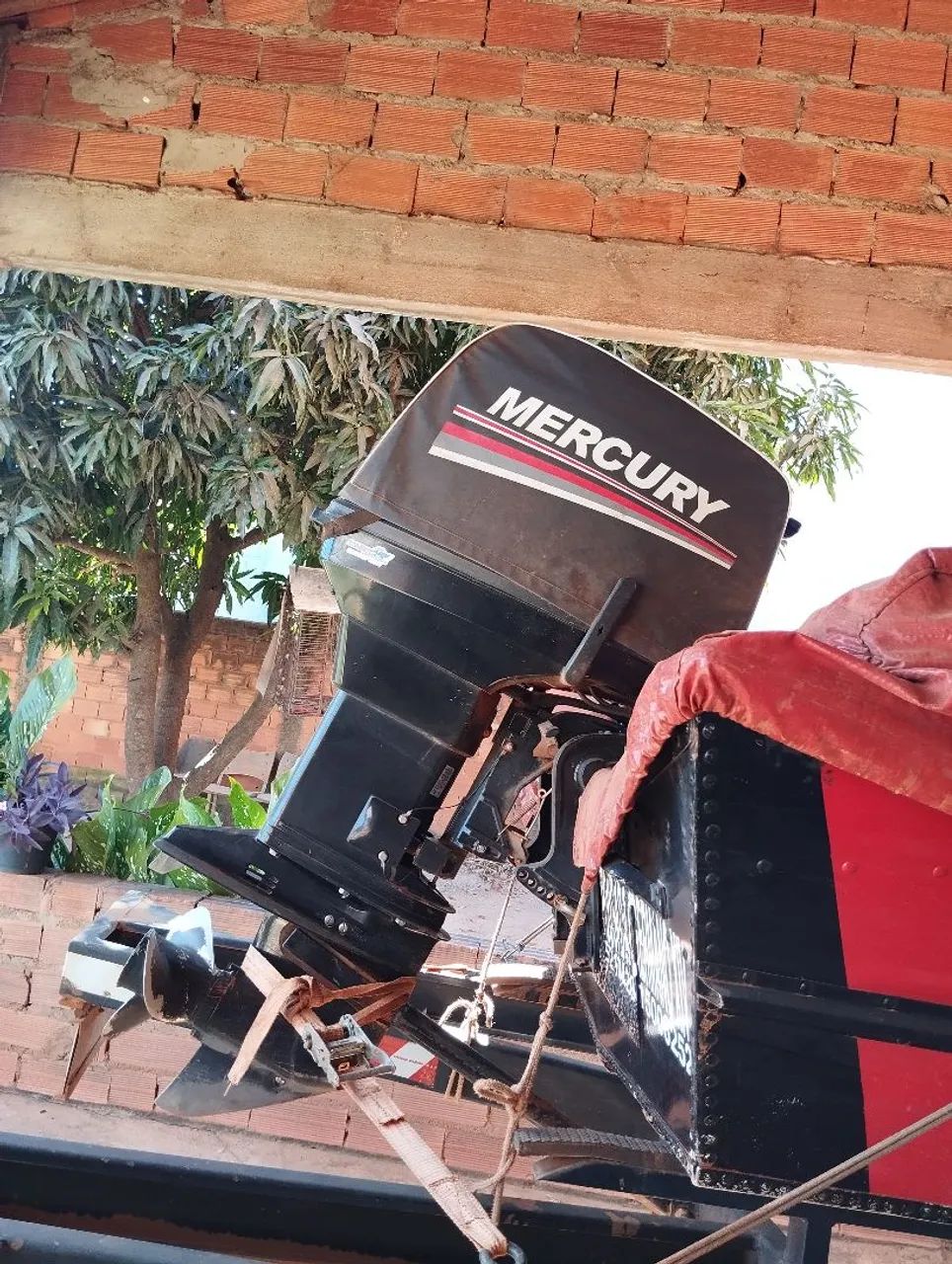  Barco com Motor Mercury 40 Hp  - Foto 4