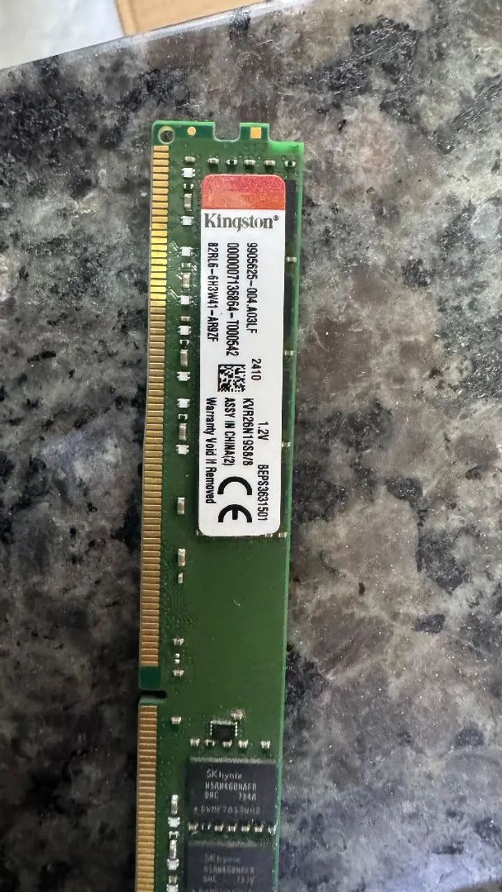 memória ram 8gb kingston - Foto 2