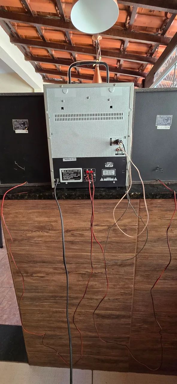 Mini system lg , com defeito na saída de som. - Foto 4