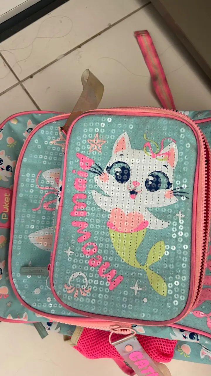 Mochila e estojo escolar - Foto 5
